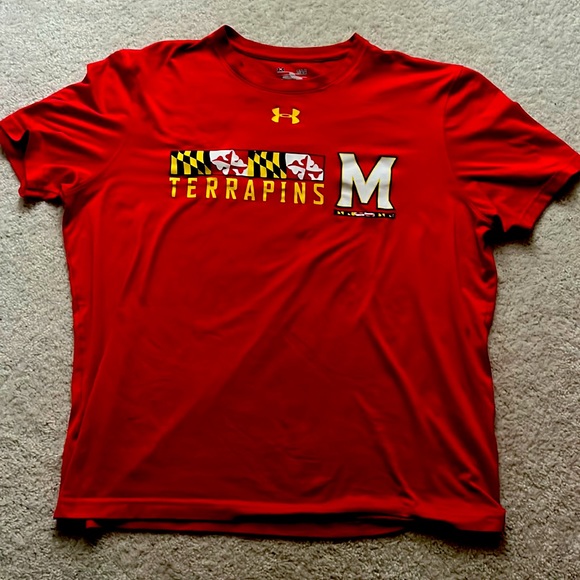 Maryland Terrapins Flag Tee - Picture 1 of 2